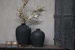 STILL hoge bol kruik Black 40 x 30 cm, Huis en Inrichting, Woonaccessoires | Vazen, Ophalen of Verzenden, Nieuw