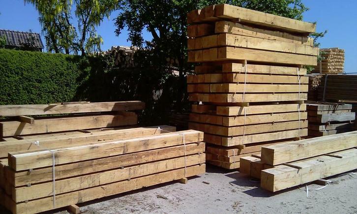 eiken balken / eiken planken eerste keus, Doe-het-zelf en Verbouw, Hout en Planken, Eiken, 250 tot 300 cm, 50 mm of meer, Nieuw