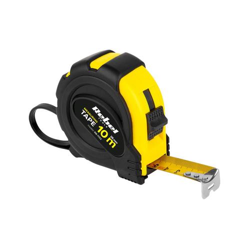 Rolmaat - 10 meter - 25mm - Lock functie, Doe-het-zelf en Verbouw, Gereedschap | Handgereedschap, Nieuw, Ophalen of Verzenden