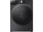 Hisense - Wasmachine Voorlader - 10.5 kg - Zwart, Witgoed en Apparatuur, Wasmachines, 10 kg of meer, Verzenden, Nieuw, 85 tot 90 cm