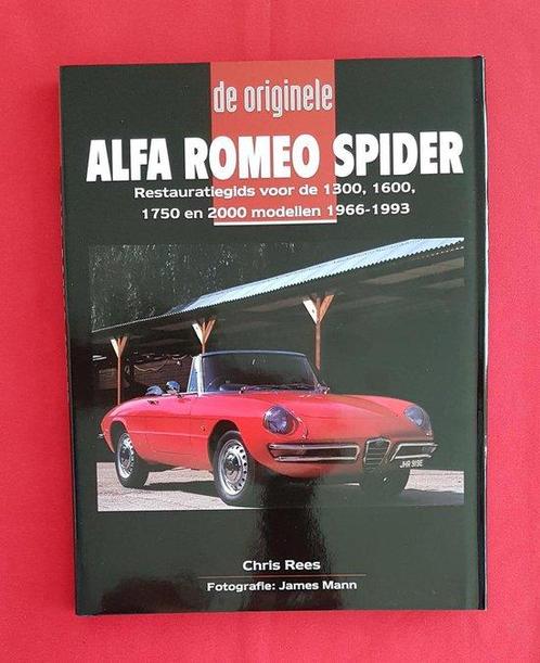 ORIGINELE ALFA ROMEO SPIDER,DE 9789038911441 C. Rees, Boeken, Hobby en Vrije tijd, Zo goed als nieuw, Verzenden