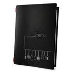 Menumap voor 4 menukaarten (A4)  - type: ECO-Black-Kitch...
