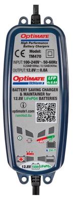 Lithium 4S 0.8 Ah druppellader Optimate, Verzenden, Nieuw met kaartje