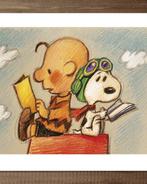 Joan Vizcarra - 1 Fine Art Giclée - Charlie Brown & Snoopy, Nieuw