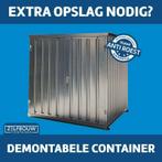 Prachtige 5x2 zelfbouwcontainer met dubbele deur nu korting!