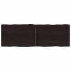 vidaXL Tafelblad natuurlijke rand 180x60x(2-4)cm eikenhout, Verzenden, Nieuw