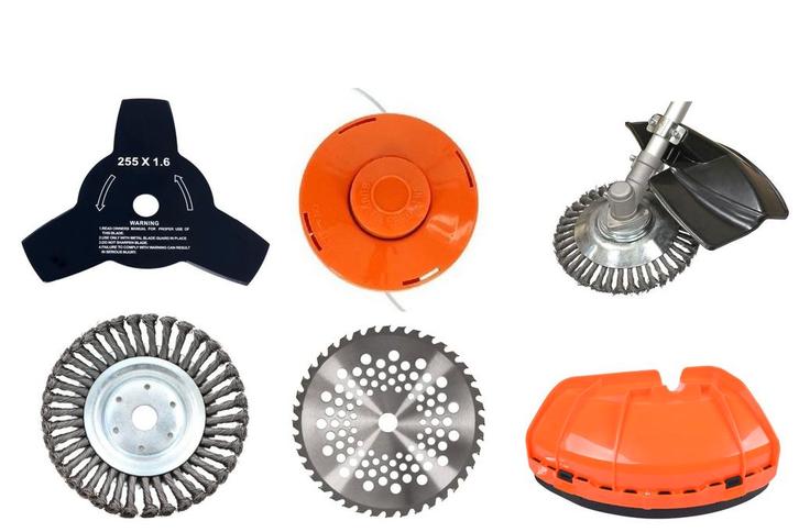 6 Delige Voordeel Set! 20 CM Universele Onkruidborstel Met, Tuin en Terras, Onkruidbranders, Nieuw