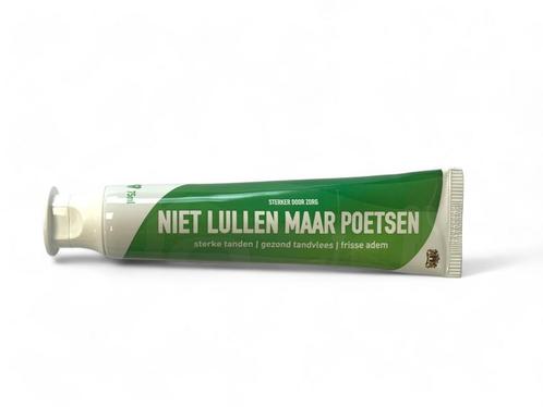 Rotterdam Tandpasta Niet lullen maar poetsen - 18 tubes a, Sieraden, Tassen en Uiterlijk, Uiterlijk | Mondverzorging, Nieuw, Verzenden