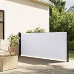 vidaXL Windscherm uittrekbaar 140x300 cm wit, Tuin en Terras, Verzenden, Nieuw
