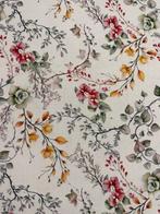 Heerlijk rustiek jacquardbloemen lente tafellaken -