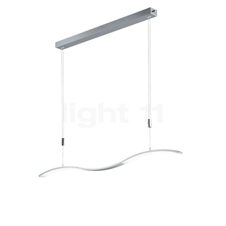 Bankamp Wave II Hanglamp LED, nikkel mat (Hanglampen), Huis en Inrichting, Lampen | Hanglampen, Nieuw, Verzenden