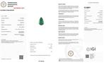 1 pcs Groen Smaragd - 2.02 ct - International Gemological, Sieraden, Tassen en Uiterlijk, Edelstenen, Nieuw