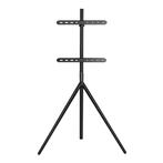 TV standaard Valle Tv statief 137x85,5x46,5 cm tot 65 inch z, Huis en Inrichting, Kasten | Televisiemeubels, Verzenden, Nieuw