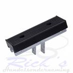 Bootkussen rubber 100×300 mm op u profiel met kantelblokje, Watersport en Boten, Ophalen of Verzenden, Nieuw