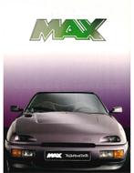 1990 MAX ROADSTER BROCHURE NEDERLANDS, Boeken, Auto's | Folders en Tijdschriften, Nieuw, Mazda, Author