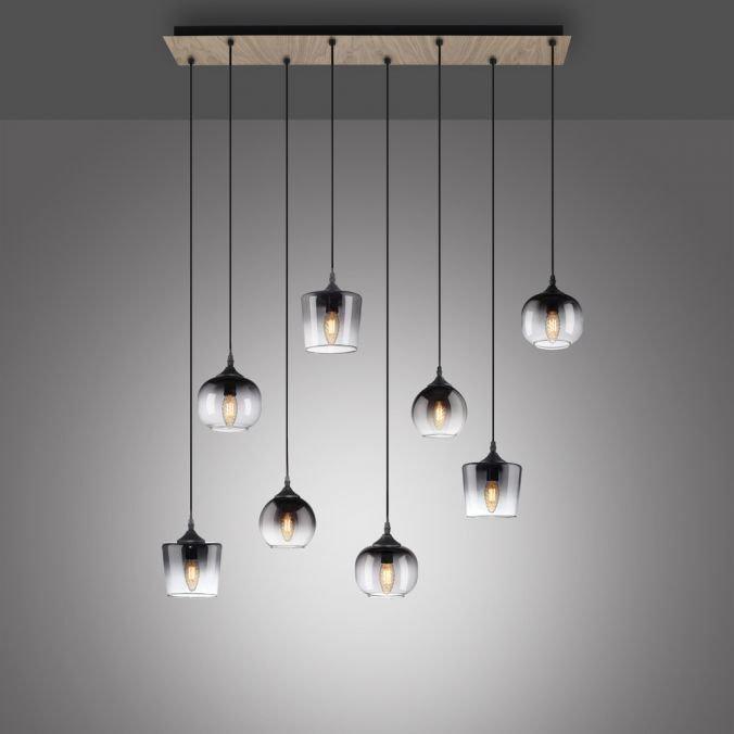 Paul Neuhaus - Plafondlamp - GERDA ZEA - Eik, Antiek en Kunst, Antiek | Lampen