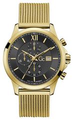Gc Guess Collection Y27008G2MF Executive heren horloge 44 mm, Sieraden, Tassen en Uiterlijk, Overige merken, Staal, Verzenden