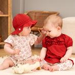 Müsli-collectie Zonnehoedje Poplin (berry red), Kinderen en Baby's, Babykleding | Maat 56, Nieuw, Meisje, Müsli, Overige typen
