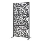 Scheidingswand Poskind zwart 200x100x50 cm casa.pro, Verzenden, Nieuw