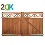 2DK Dubbele poort Belmonte Trellis 300x180, Tuin en Terras, Ophalen of Verzenden, Nieuw, Hout