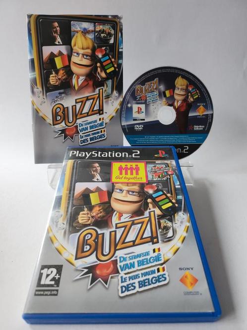 Buzz de Strafste van Belgie Playstation 2, Spelcomputers en Games, Games | Sony PlayStation 2, Ophalen of Verzenden