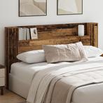 vidaXL Hoofdeinde kas Oud hout 180 x 17 x 104.5 cm Bewerkt, Verzenden, Nieuw, Bruin, Hout