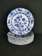 Meissen - 6 Piatti da dolce D. 19 cm - Cipolla blu, Antiek en Kunst