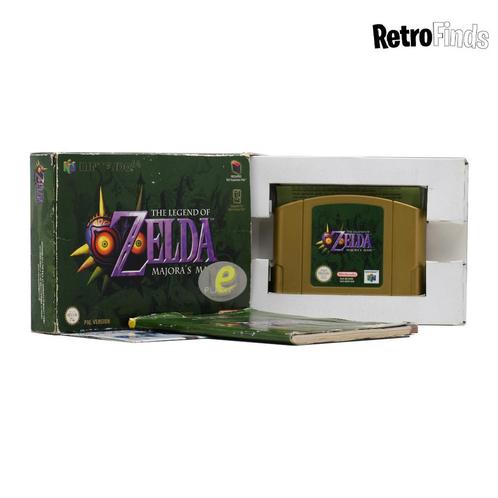 Zelda Majoras Mask CIB N64 (Nintendo 64, PAL, Complete ), Spelcomputers en Games, Games | Nintendo 64, Nieuw, Verzenden