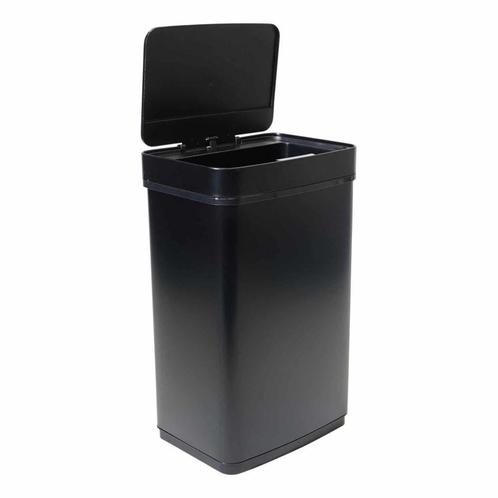 4goodz Prullenbak met sensor 60 liter - mat zwart, Huis en Inrichting, Woonaccessoires | Prullenbakken, Nieuw, Verzenden