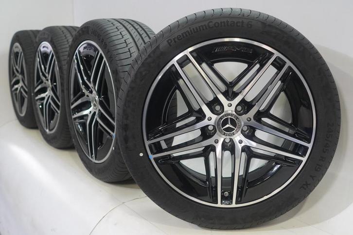 Mercedes V-klasse W447 19 inch velgen Continental Zomerbande, Auto-onderdelen, Banden en Velgen, Velg(en), Gebruikt, 19 inch, Zomerbanden