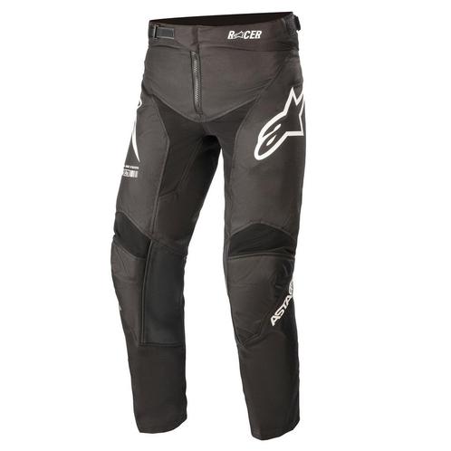Alpinestars Youth Racer Braap Zwart Wit, Motoren, Kleding | Motorkleding, Heren, Nieuw met kaartje, Broek | textiel, Verzenden