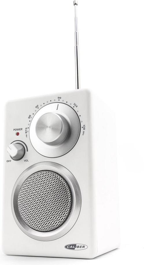 Caliber HPG332R - Draagbare FM radio - Wit, Audio, Tv en Foto, Mp3-spelers | Overige merken, Verzenden