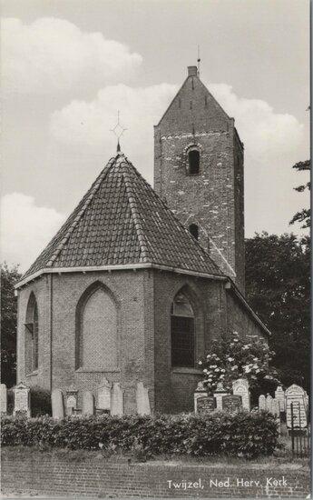 TWIJZEL - Ned. Herv. Kerk, Verzamelen, Ansichtkaarten | Nederland, Verzenden