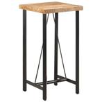 Bartafel Mangohout 55x55cm | Retourdeal | 35% Korting, Huis en Inrichting, Ophalen of Verzenden, Nieuw