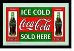 Ice cold Coca-Cola spiegel, Huis en Inrichting, Woonaccessoires | Spiegels, Verzenden, Nieuw