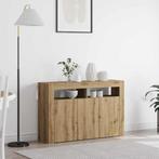 vidaXL Dressoir artisanaal eikenkleurig 116 x 30 x 75 cm, Verzenden, Nieuw, Overige houtsoorten, Minder dan 50 cm