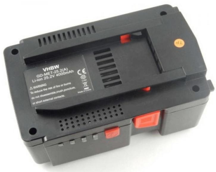 Accu voor Metabo Gereedschap 25.2V Li-Ion | Hoge Capaciteit, Doe-het-zelf en Verbouw, Gereedschap | Overige machines, Ophalen of Verzenden