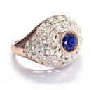 Zonder Minimumprijs - Ring - 18 karaat Roségoud, Witgoud -, Sieraden, Tassen en Uiterlijk, Ringen, Nieuw