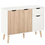 Dressoir Met Kast En Lades, Ladekast, Nachtkastje, Bijzetkas