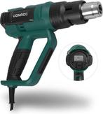 2dekans | VONROC PRO Heteluchtpistool – 2000W – LCD-display, Doe-het-zelf en Verbouw, Gereedschap | Overige machines, Ophalen of Verzenden