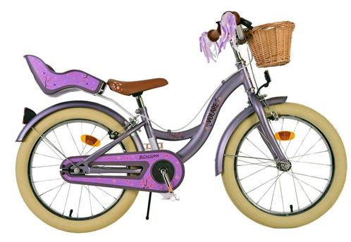 Volare Blossom Kinderfiets - Meisjes - 18 inch - Paars -, Fietsen en Brommers, Fietsen | Meisjes, 18 inch, Nieuw, Verzenden