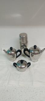 Alessi - Carlo Alessi - Koffieservies (4) - Roestvrij staal