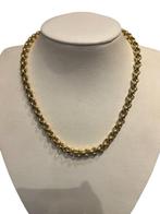 Halsketting - 14 karaat Geel goud - GOUDEN JASSERON COLLIER, Sieraden, Tassen en Uiterlijk, Kettingen, Nieuw
