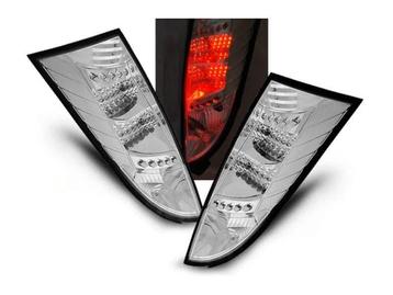 LED achterlichten Chrome geschikt voor Ford Focus MK1