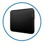 Laptop sleeve 14,6 inch Soft Touch bescherming Zwart, Computers en Software, Laptophoezen, Ophalen of Verzenden, Nieuw, PCM Neutraal