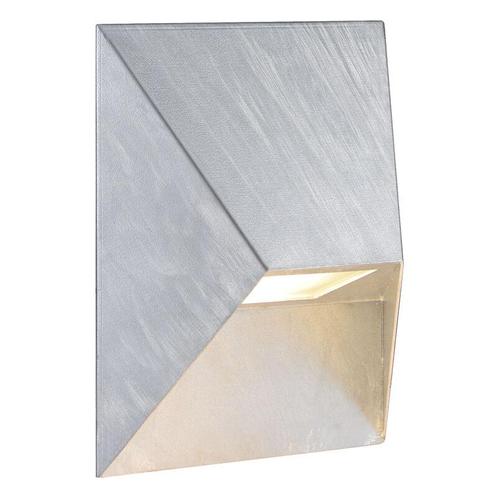 Zinken buitenlamp modern, Pontio, IP54, Tuin en Terras, Buitenverlichting, Wandlamp, Nieuw, Aluminium, Ophalen of Verzenden