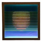 Studio Lampent - Wandlamp - Acryl, Eik - Sunno, Antiek en Kunst