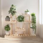 vidaXL Plantenstandaard 104,5x25x77,5 cm massief grenenhout, Tuin en Terras, Verzenden, Nieuw