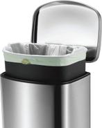 EKO - Della pedaalemmer 35 liter - Stainless steel Plastic -, Verzenden, Zo goed als nieuw