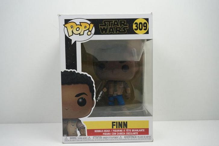 Funko Pop! Star Wars #309 Finn Garantie & morgen in huis!, Verzamelen, Poppetjes en Figuurtjes, Zo goed als nieuw, Ophalen of Verzenden